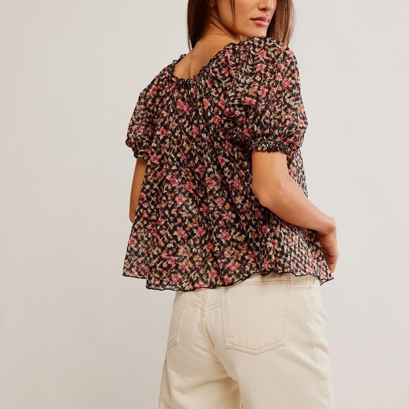 NEW! Free People ASTRA Peasant Top | Medium - Picture 3 of 14